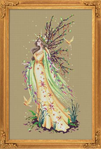 Схема для вишивання Gaia, The Earth Goddess, Bella Filipina BF017