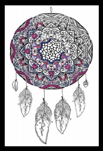 Канва для вышивки Dreamcatcher Zenbroidery Design Works 4005