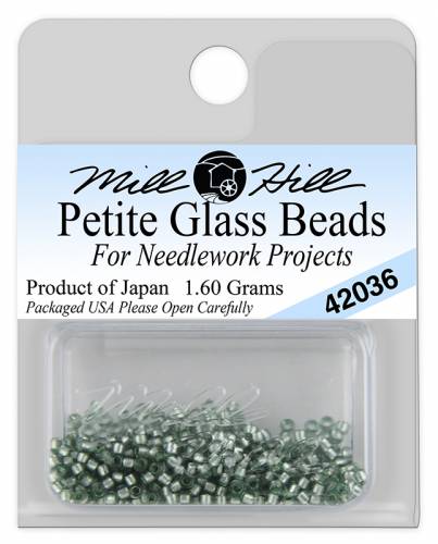 42036 бисер Mill Hill, 15/0 Bay Leaf Petite Seed Beads фото 2