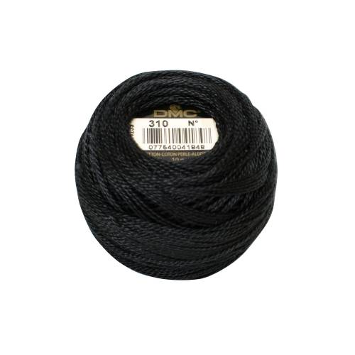 310 нитка DMC Pearl Cotton #12 фото 2