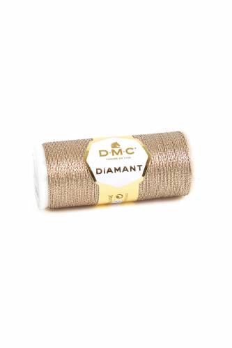 D225 нитка металік DMC Diamant, рожеве золото фото 2