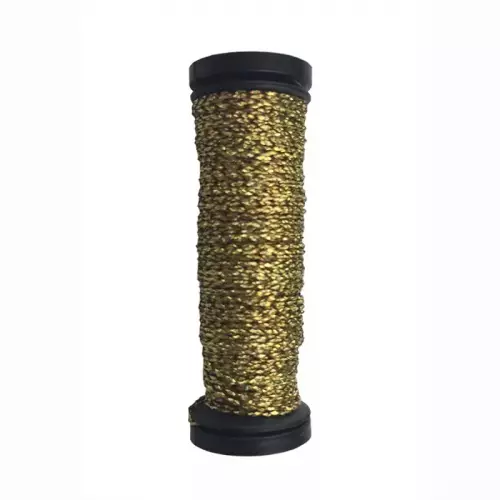 002L Chromo Gold, Kreinik Very Fine #4 Braid