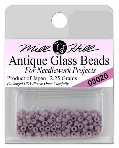 03020 бисер Mill Hill, 11/0 Dusty Mauve Antique Glass Beads фото 3