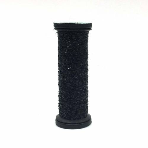 005HL Black High Lustre, Kreinik Blending Filament