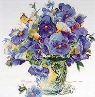 Набір для вишивки хрестиком Pansy Floral Design Works 2771