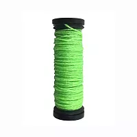 053F Glow-In-The-Dark Lime, Kreinik Very Fine #4 Braid