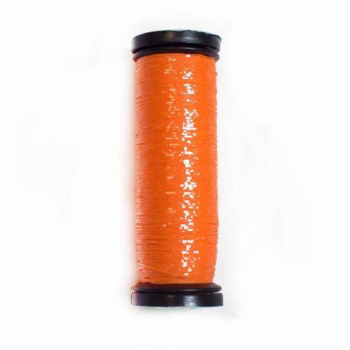 051F Glow-In-The-Dark Tangerine, Kreinik Blending Filament