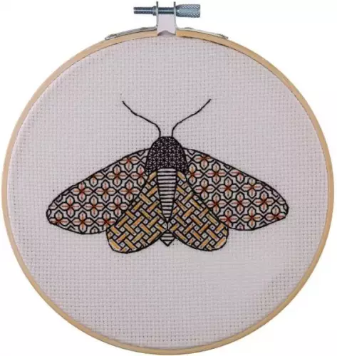 Набір для вишивки Blackwork Anchor ABW0002 – Moth (Метелик)