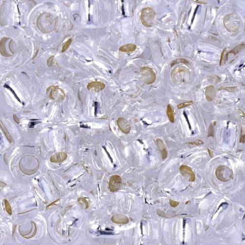05021 бисер Mill Hill, 3/0 Silver Pebble Glass Beads фото 2