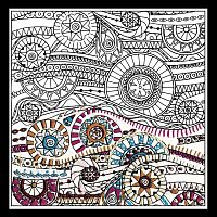 Канва для вышивки Waves Zenbroidery Design Works 4009