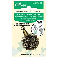 Обрезчик ниток (античное золото) Thread Cutter Pendant Clover 455