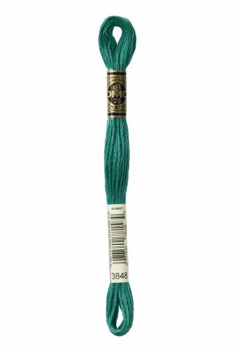 3848 муліне DMC 3848 Medium Teal Green фото 2