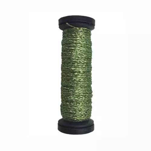 4011V Vintage Viridian, Kreinik Very Fine #4 Braid