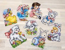 Набір для вишивки хрестиком Easter Ornaments Kit Letistitch L8032