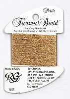 PB25 Нитка Treasure Braid Petite Rainbow Gallery Old Gold