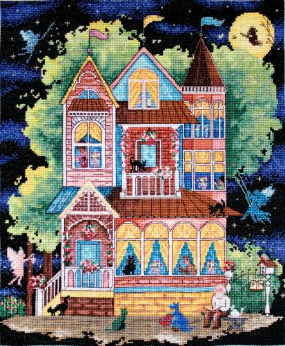 Набір для вишивки хрестиком Fairy tale house Letistitch LETI 937