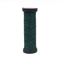 009 Emerald, Kreinik Very Fine #4 Braid