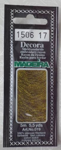 1506 нитки для вишивки Madeira Decora Olive фото 2
