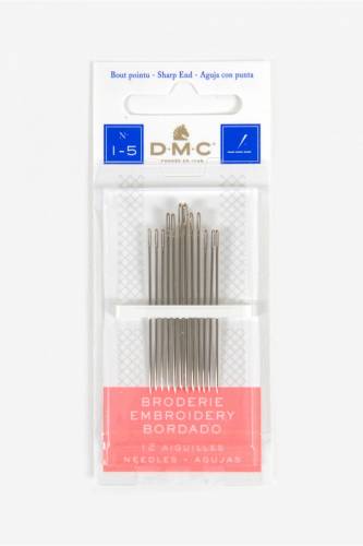 Голки вишивальні №1-5 DMC 1765/1