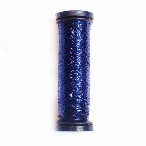 018HL Navy High Lustre, Kreinik Blending Filament