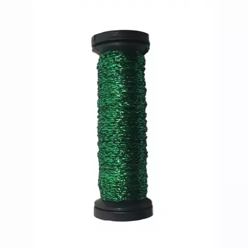 008HL Green High Lustre, Kreinik Very Fine #4 Braid