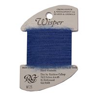 Нитка Wisper Rainbow Gallery W126, синя