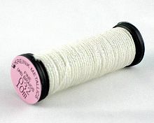 032 Pearl, Kreinik Fine #8 Braid