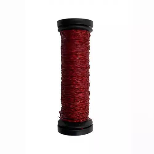 003L #4 Braid Red, Kreinik Very Fine #4 Braid
