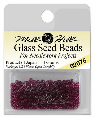 02076 бісер Mill Hill, 11/0 Elderberry Glass Beads фото 3