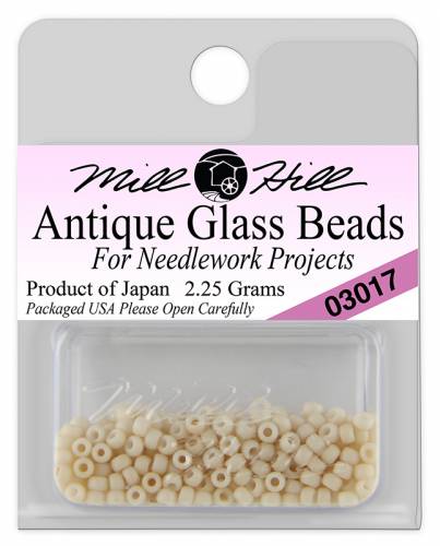 03017 бисер Mill Hill, 11/0 Peachy Blush Antique Glass Beads фото 3