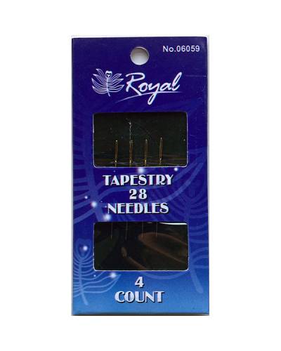 Набір гобеленових голок для вишивання Tapestry 28 Royal 06059