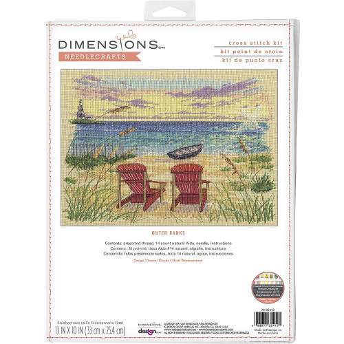 Набір вишивання хрестиком Dimensions Outer Banks, 70-35412