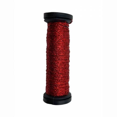 003 Red, Kreinik Very Fine #4 Braid