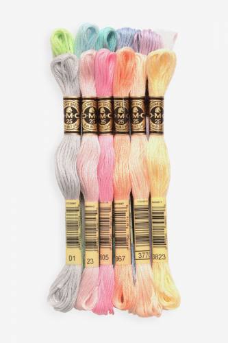 Подарунковий набір муліне DMC Pastels, 12*4 м, 117FPE12PAS фото 2