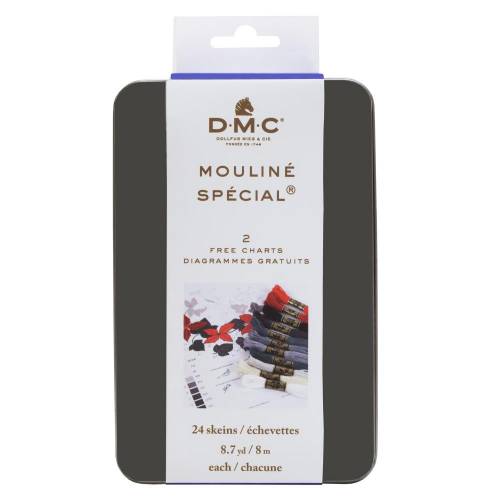 Подарунковий набір муліне Black Tin DMC Special, 24*8 м, 117TIN21