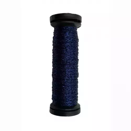 018HL Navy High Lustre, Kreinik Very Fine #4 Braid