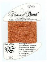 PB42 Нитка Treasure Braid Petite Rainbow Gallery Autumn Orange