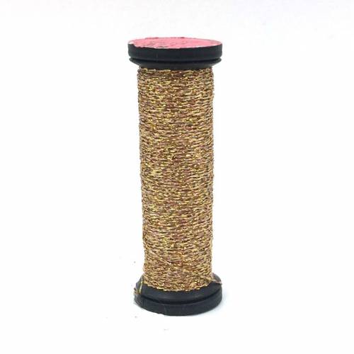 221 Antique Gold, Kreinik Very Fine #4 Braid