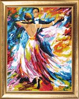 Набір для вишивки бісером Вальс (за картиною Л. Афремова), Butterfly 471