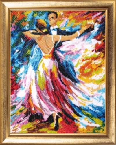 Набір для вишивки бісером Вальс (за картиною Л. Афремова), Butterfly 471