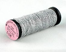 001HL Silver High Lustre, Kreinik Fine #8 Braid