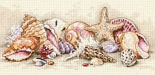 Набір для вишивання хрестиком Seashell Treasures, Dimensions 65035