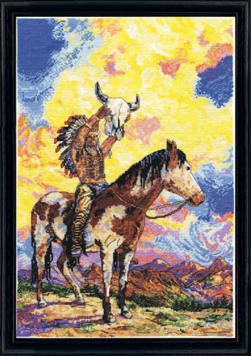 Набір для вишивки хрестиком Native American Sunset Design Works 2927