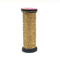 202HL Aztec Gold High Lustre, Kreinik Very Fine #4 Braid