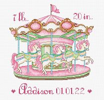 Набір для вишивки хрестиком Baby Carousel Letistitch L8046