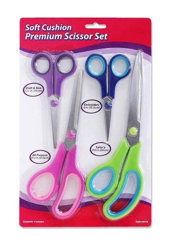 Набір ножиць Soft Cushion Premium Scissor Allary 6478