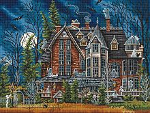 Набір для вишивки хрестиком Decorating the Haunted House Letistitch L8045