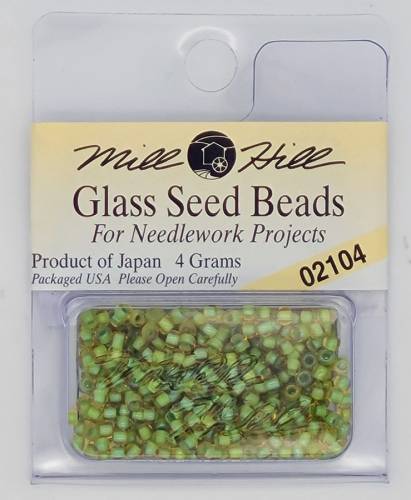 02104 бисер Mill Hill, 11/0 Grasshopper Glass Beads фото 2