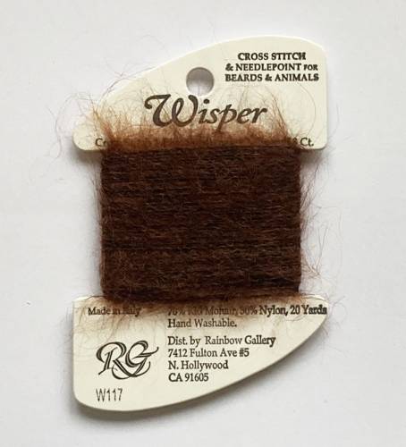 Нитка Wisper Rainbow Gallery W117, Root Beer