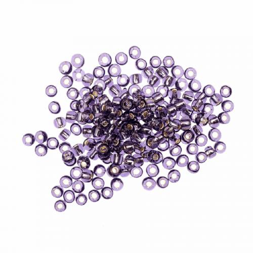 16608 бисер Mill Hill, 6/0 Amethyst Ice Glass Beads